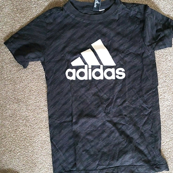 TWO ADDIDAS boys shirts youth sports - Picture 3 of 4